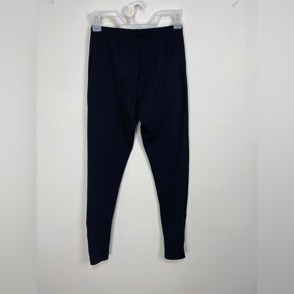 J. Crew black leggings with zippered ankles. Women’s size M